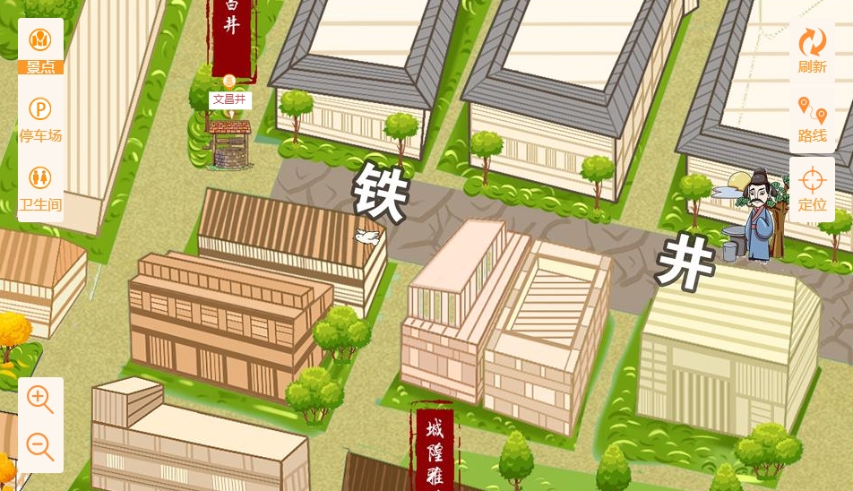 海盐智慧景区：手绘地图与语音导览的完美融合