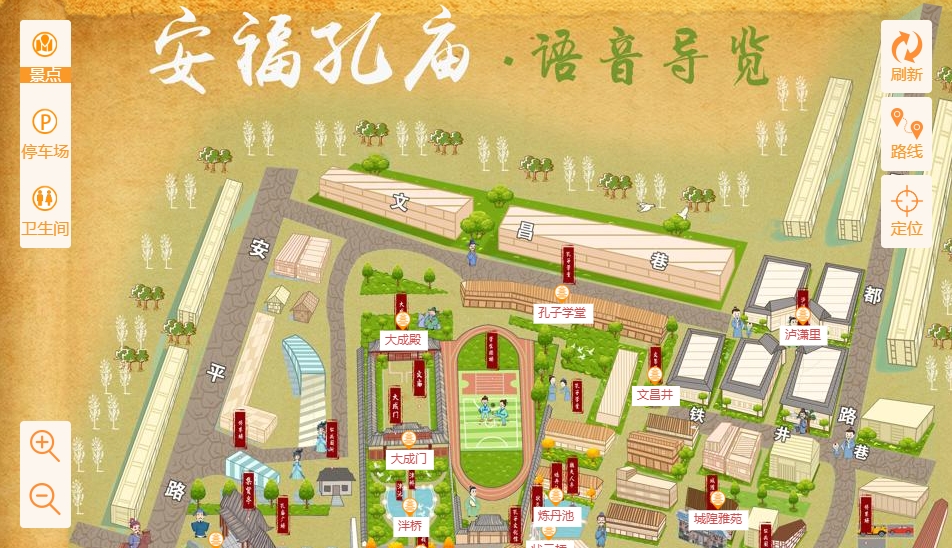 海盐手绘地图：智慧景区智能化服务的延伸